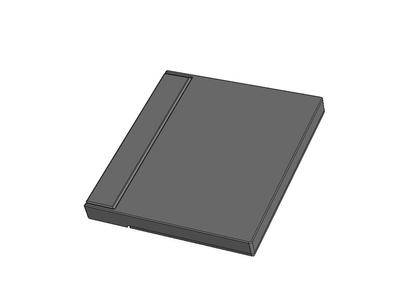 Simple Minidisc Jewel Case