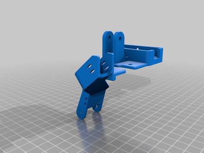 Ender 3 v2 cable chain front mount + filament roller guide + runout sensor