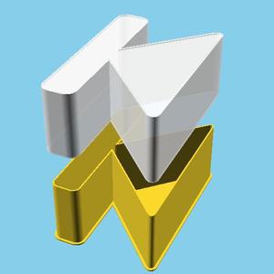 Media Icon : Back, nestable box (v1)