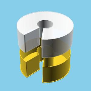 Open-source Software Logo, nestable box (v1)