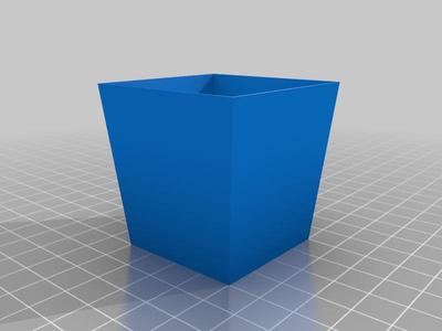 Seed starting pot with tray (Fast Print)