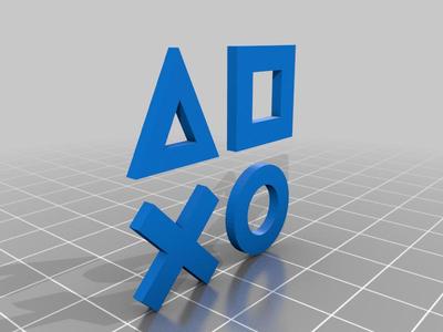 Shapes for Sony PlayStation Pulse 3d Headphone Stand