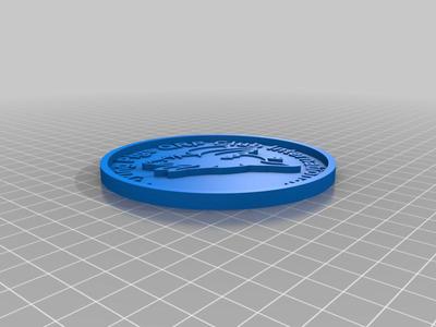 Flying Pigs QRP Club International (FPQRP) Coaster