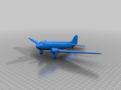 Landed dc-3
