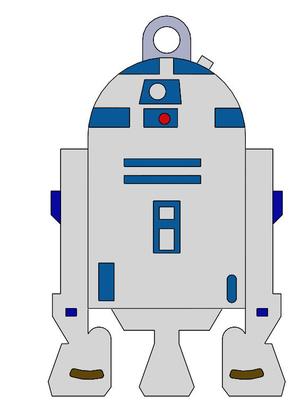 R2-D2 Star Wars Keychain