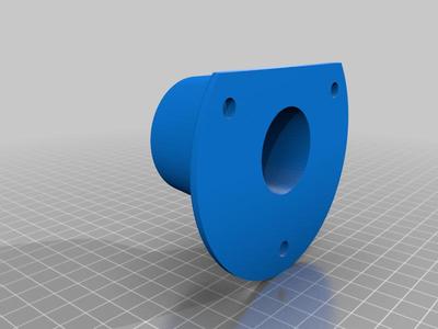 Simple Vacuumcleaner Adapter, 34mm Tube