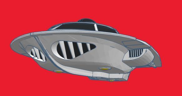 Proteus Submarine (A Fantastic Voyage)