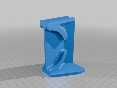 Senseo pad carrier (wall mountable via TAPE / GLUE) with separate / detachable drip tray