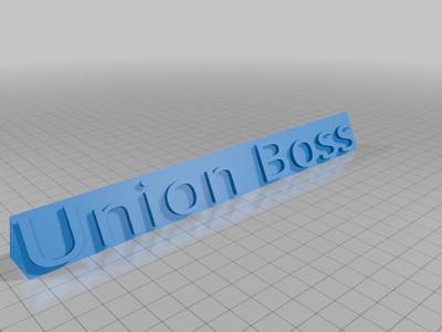 Union Boss