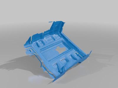 Some 3d scans of a VW Crafter Van