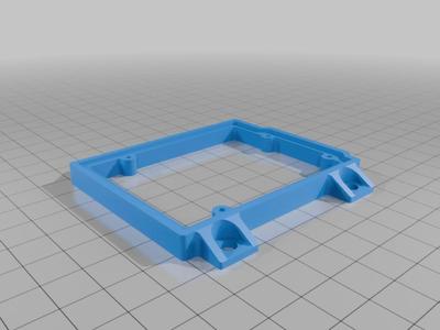 Arduino Uno / Leonardo Mounting Frame with metric screw holes