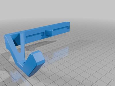 Ender 3 V2 Mounting Bracket for Nevermore Micro V6