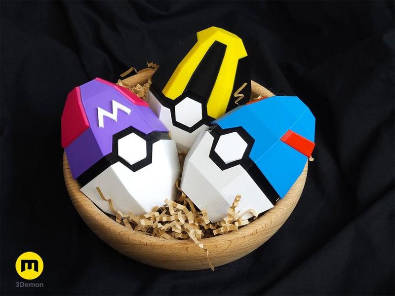 Pokeball Easter Egg Festive Box