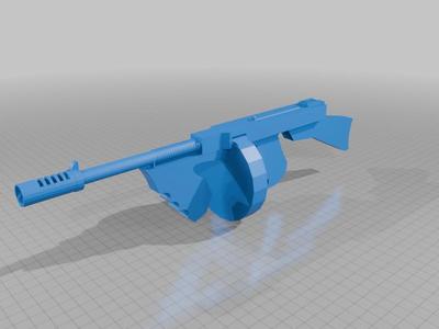Thompson sub machine gun