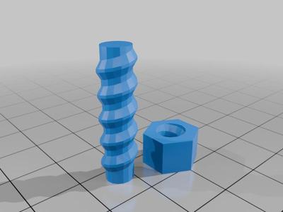 screw and nut figit
