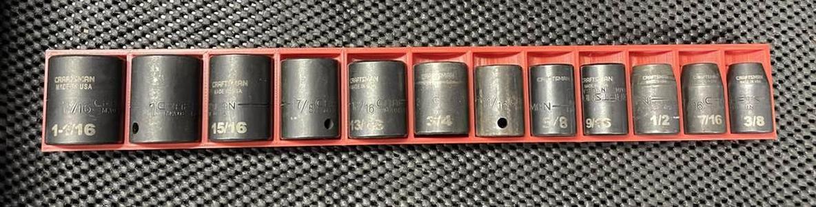 Socket Tray Craftsman SAE CMMT15884