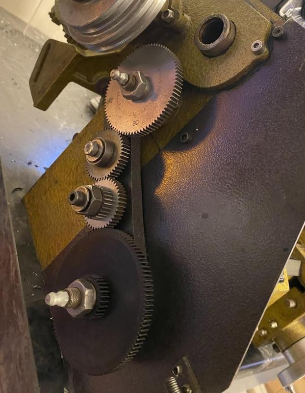 EBK450 Zahnrad Gear Getriebe lathe vorschub