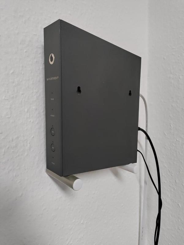 Minimalist Vodafone Router Wall Mount