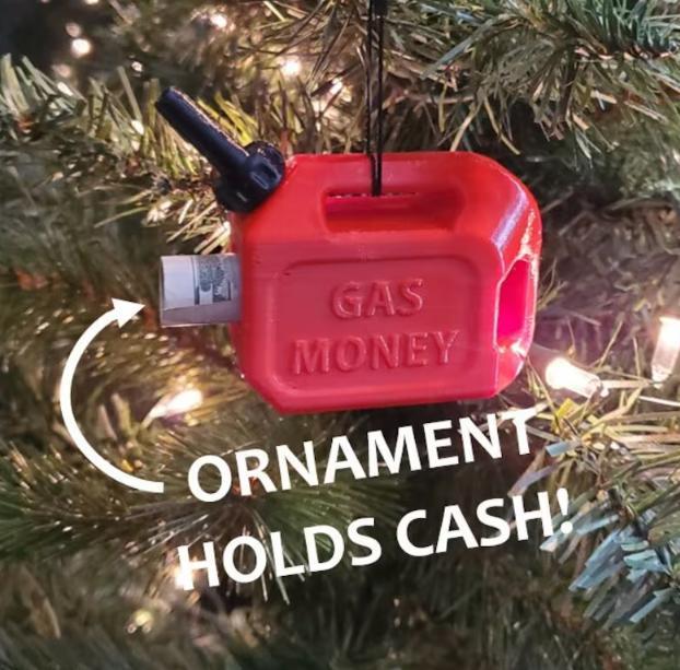 Gas Money Ornament
