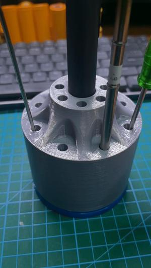 Soldering iron screwdriver rotating bracket T12