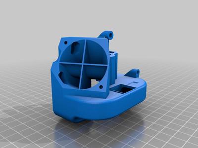 Ugly but Light, slightly modded to fit Revo Hotend