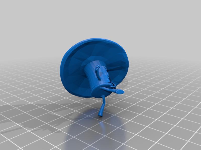 Martial arts mushroom