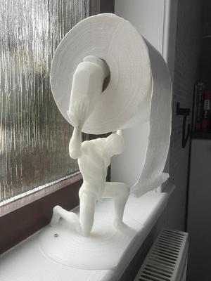 Atlas loo roll holder