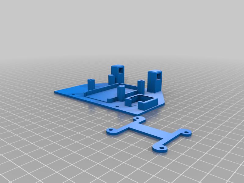 AR Wing 900 Mounting Plate Speedybee F405wing