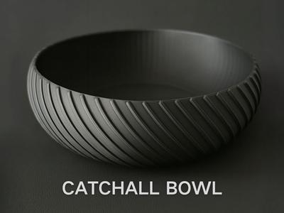 Modern Catchall Bowl – Spiral Edition