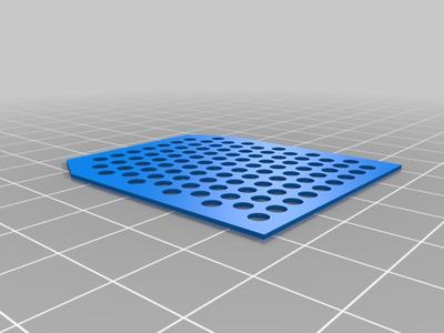 Grill for AMT Construction Bulldozer Model Kit