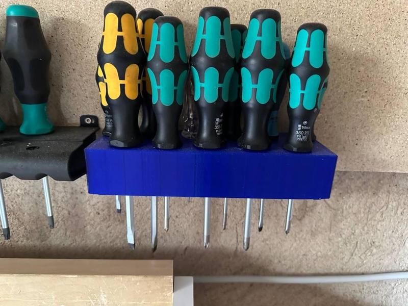 Schraubendreher Halterung (Wera)