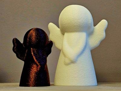 Angel - modern - lamp - Christmas joy (fuzzy skin)