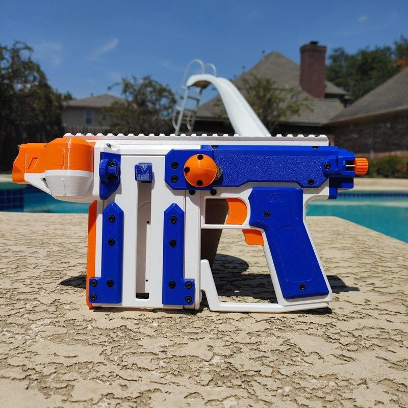 Stapler Magazine Door Right Top Magnet Lock PS3D Remix