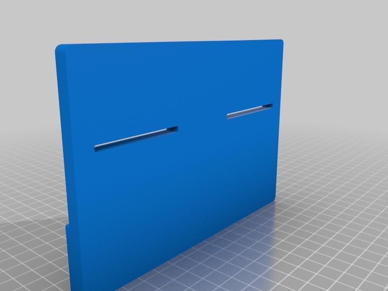 Slot Car Chassis Set Up Plate 1/32 V2