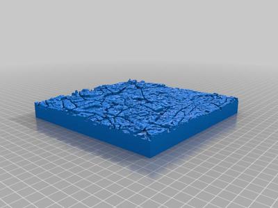 3D MODEL OF MADRID, SPAIN SAMPLE