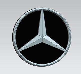 Mercedes Radnabenabdeckung / wheel cover 60/56mm