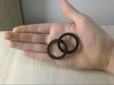Impossible Rings Fidget Toy Print-In-Place No AMS