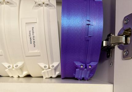 Filament Spool Storage Box Flush Bottom