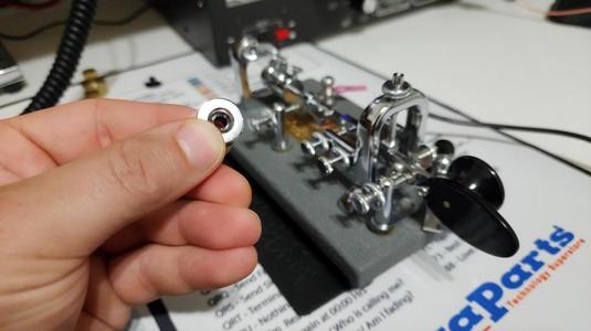Vibroplex Bug Chrome Spacer Bushings