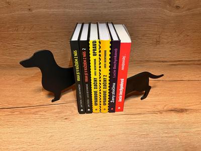 Dachshund book holder