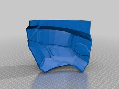 Helldivers 2 Servo Assisted Helmet(Cut For Smaller Printers)