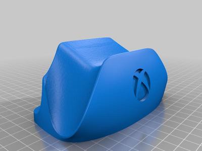 Minimalistic Xbox Controller Stand with Xbox Logo