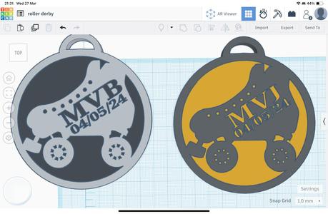 Star Wars Roller Derby Medals