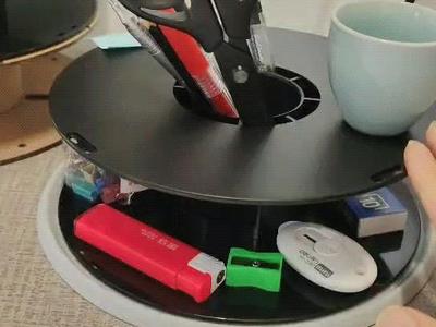 Filament Spool Mod #Multi-functional Rotating Organizer#