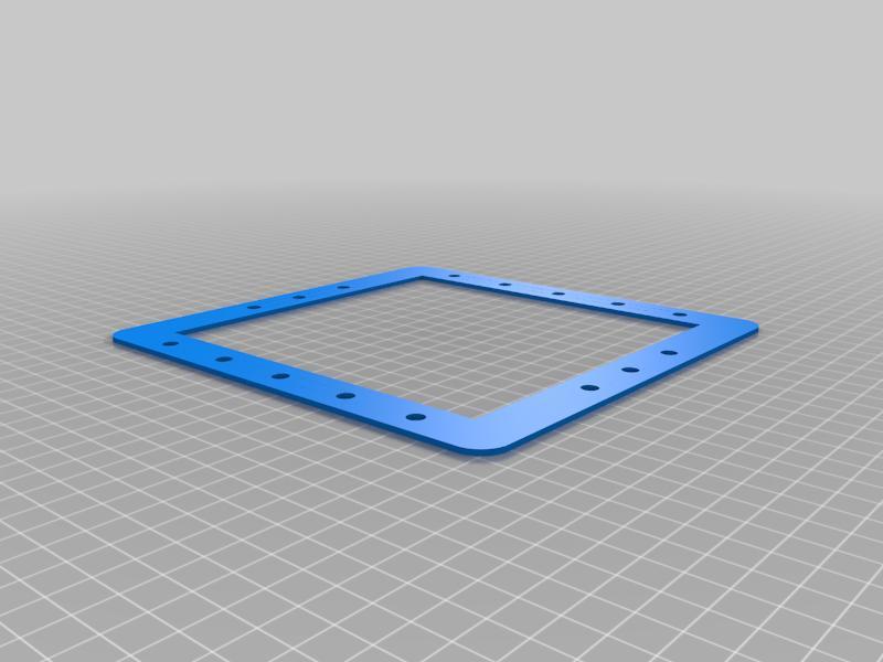 Dichtung für Pool Skimmer / Seal for pool skimmer