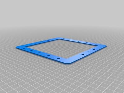 Dichtung für Pool Skimmer / Seal for pool skimmer