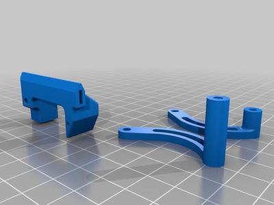 HOBBYKING F9F COUGAR RETRACT DOORS & TRUNION