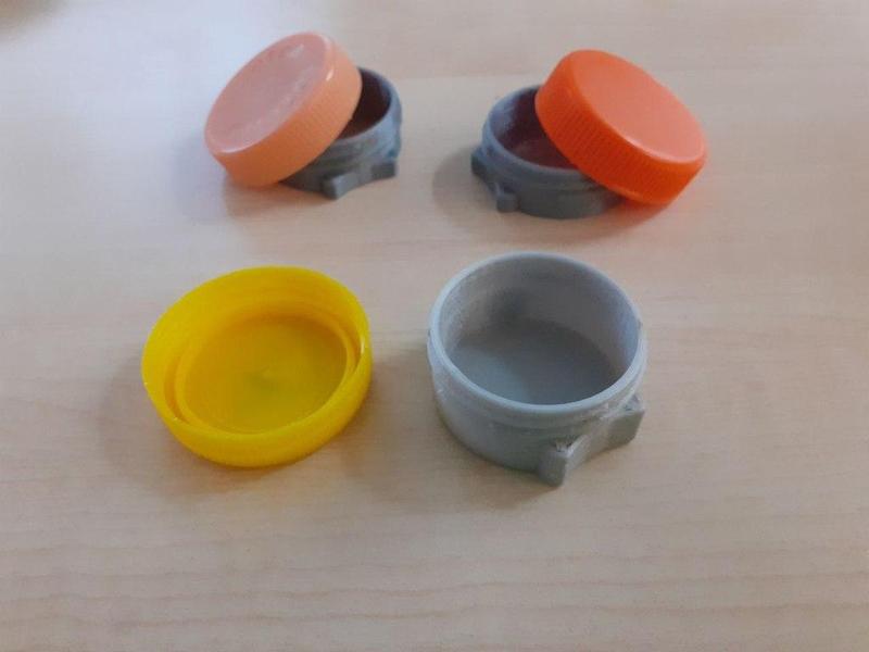 Pillendose für Fuse Tee Deckel Pill box