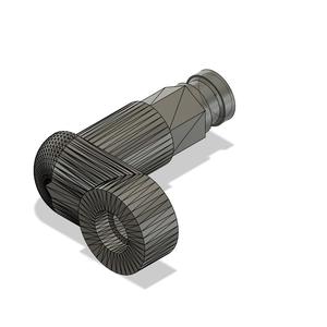 Trailler arm with C-clips