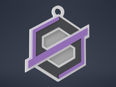Null Sector Weapon Charm Keychain